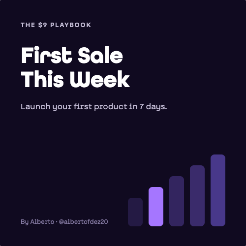 First Sale This Week