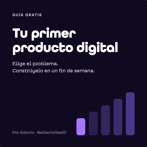 Tu primer producto digital